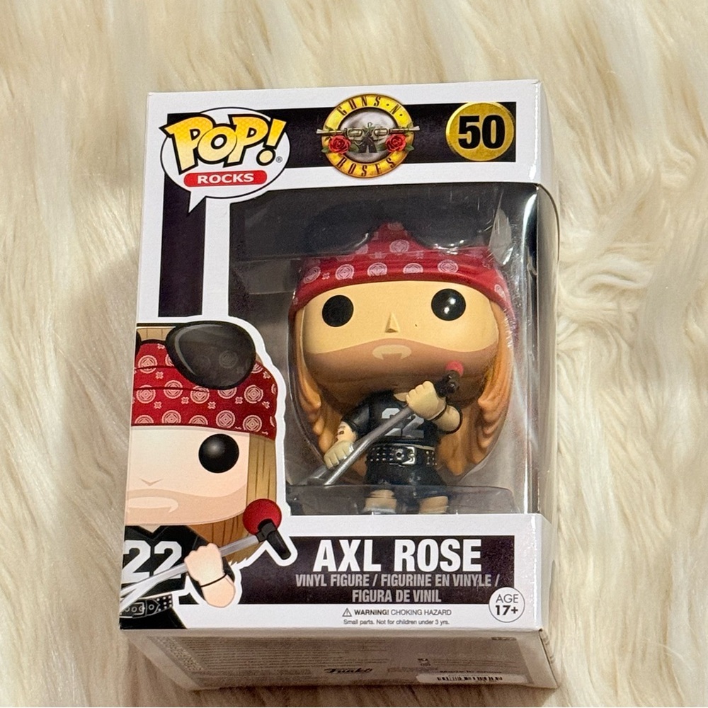 Funko Pop Rocks Axl Rose